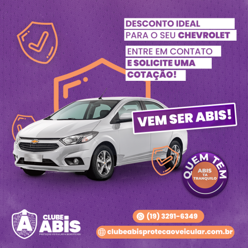 Proteja Seu Chevrolet com Desconto Especial Proteja Seu Chevrolet com Desconto Especial