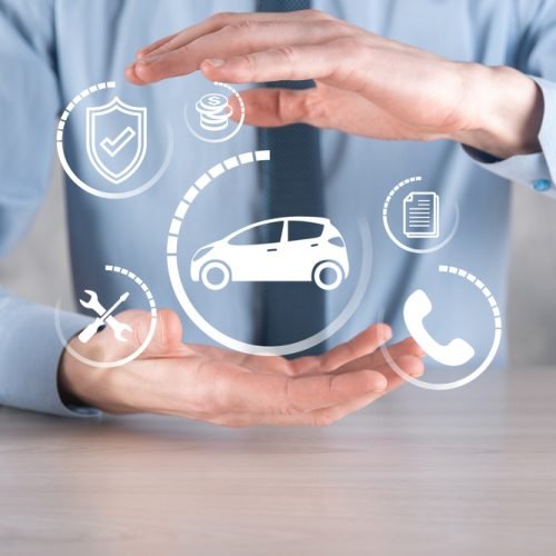 Digital,Composite,Of,Man,Holding,Car,Icon.car,Automobile,Insurance,And Digital,Composite,Of,Man,Holding,Car,Icon.car,Automobile,Insurance,And
